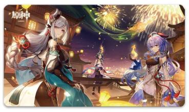 Fleeting Colors in Flight - Genshin Impact - Mousepad - MiHoYo