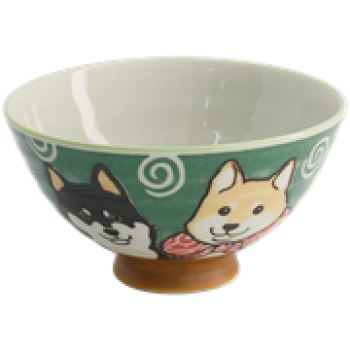 Kawaii Bowl / Schale für Reis - Shiba Grün von TOKYO Design Studio (350ml)