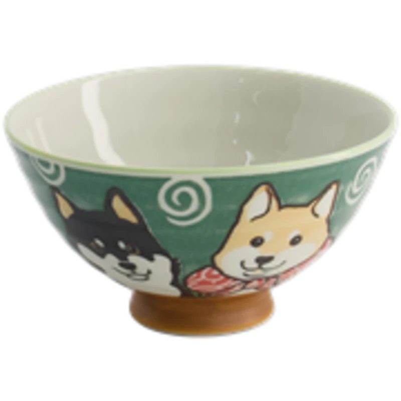 Kawaii Bowl / Schale für Reis - Shiba Grün von TOKYO Design Studio (350ml)