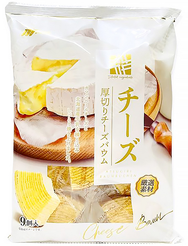 Japanische Käse-Baumkuchenstückchen von marukin
