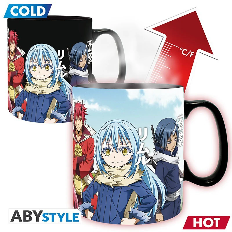 Gruppe - Thermotasse - Zaubertasse - Farbwechseltasse - That Time I Got Reincarnated as a Slime - ABYStyle