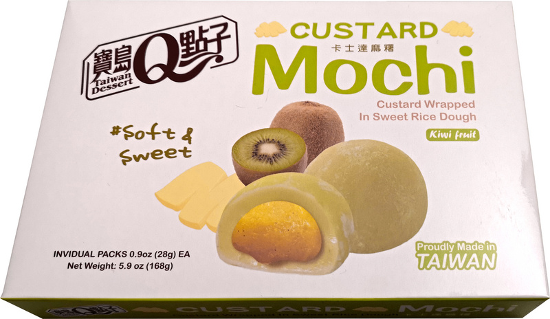 Mochi mit Puddingfüllung - Kiwi von ROYAL FAMILY