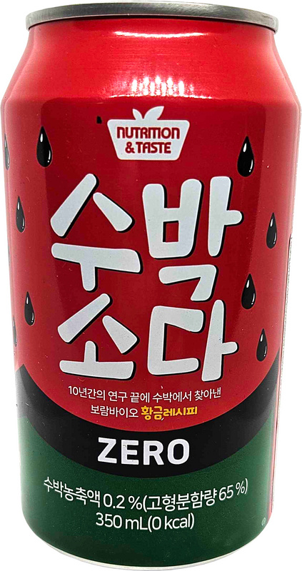 Koreanischer Soda Drink - Wassermelone Zero von SFC