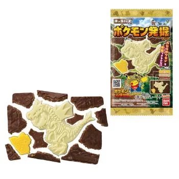 Pokemon Schockolode - Charapaki Pokemon Ausgrabungs-Expedition - Limitierte Edition von Bandai