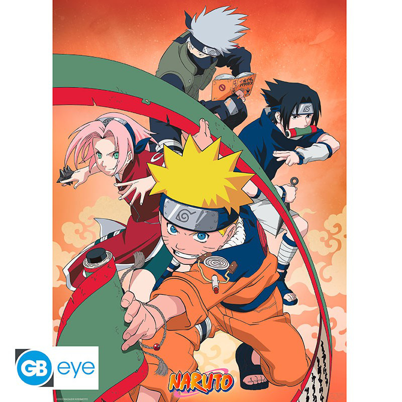 Naruto - Team 7 - Poster - ABYStyle