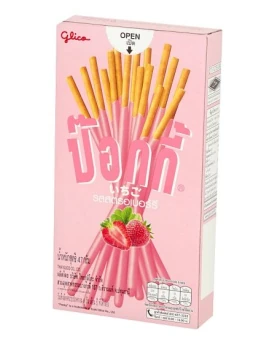 Pocky - Strawberry / Joghurt Erdbeere von GLICO