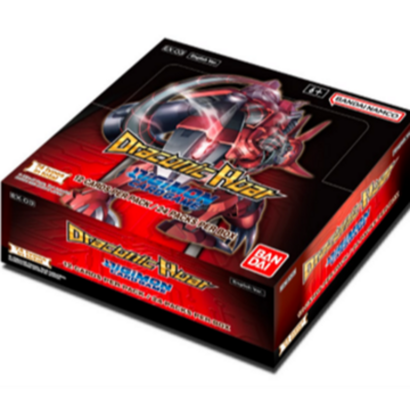 Draconic Roar (EX-03) - Digimon Card Game - Booster Display - Englisch (24 Booster mit je12 Karten)