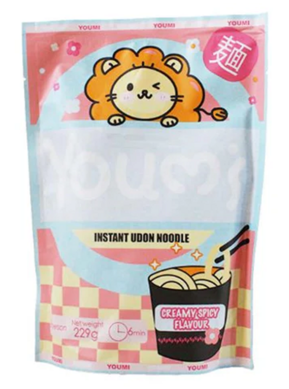 Instant-Nudeln - Udon-Nudeln - Creamy Spicy von Youmi