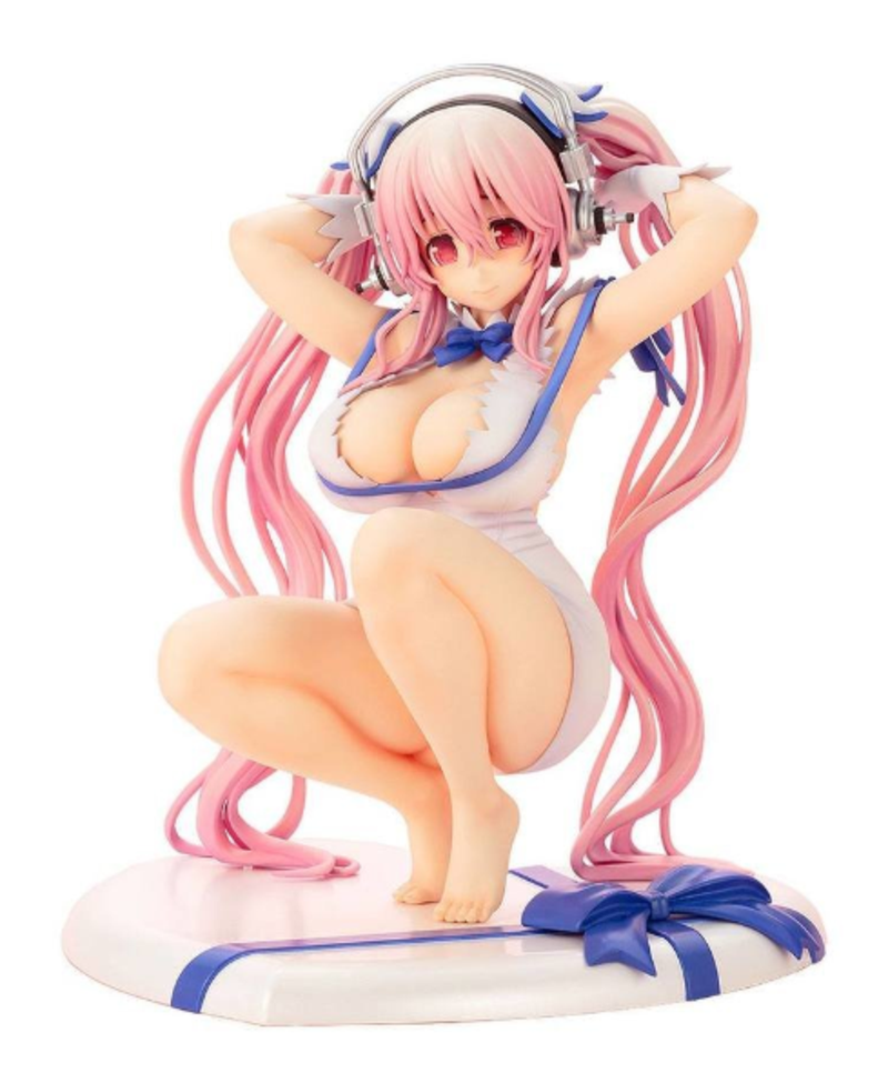 Super Sonico Hestia Ver. - Super Sonico x DanMachi Crossover