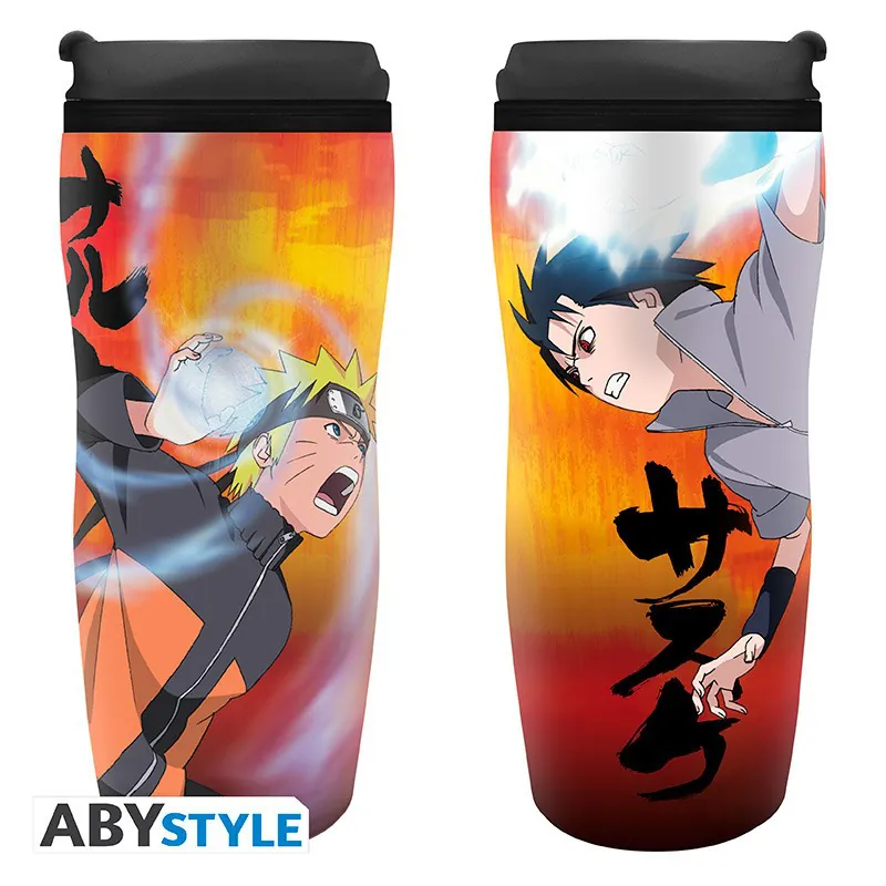 Naruto Shippuden - Naruto vs Sasuke - Reisebecher von ABYStyle