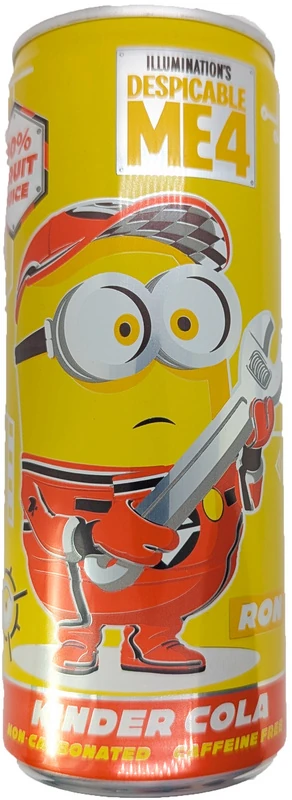 Minions - Kinder Cola Drink ohne Koffein [250ml] [EINWEG]