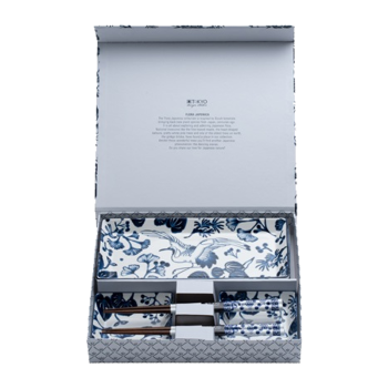 Geschenk Set Sushi Platte | Teller "Flora Japonica" von TOKYO Design Studio