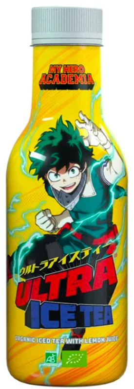 Bio Ice Tea - Schwarztee mit Zitrone - [Limitierte Version] Izuku Midoriya -My Hero Academia - von ULTRA ICE TEA (Inklusive 25 Cent Pfand) [EINWEG]