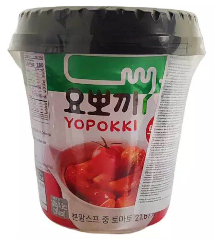 Koreanische Topokki Tomate Cup von Yopokki