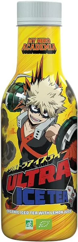 Bio Ice Tea - Schwarztee mit Zitrone - [Limitierte Version] Katsuki Bakugou - My Hero Academia - von ULTRA ICE TEA (Inklusive 25 Cent Pfand) [EINWEG]