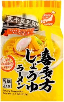 Japanischer KITAKATA Ramen auf Sojabasis von Igarashi [3 Portionen]