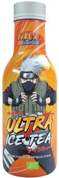 Bio Ice Tea - Pfirsich - Limitierte Kakashi Naruto Shippuden Version von ULTRA ICE TEA (Inklusive 25 Cent Pfand) [EINWEG]