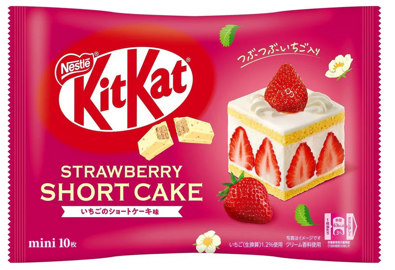 KitKat Mini - Erdbeer Short Cake 
