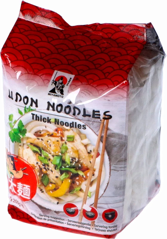 Frische Udon Nudeln (4er Packung) von Miyamoto