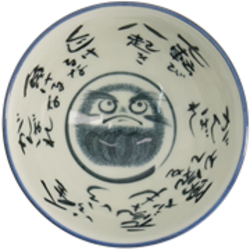 Kawaii Bowl / Schale für Reis - Daruma Blau von TOKYO Design Studio (300ml)