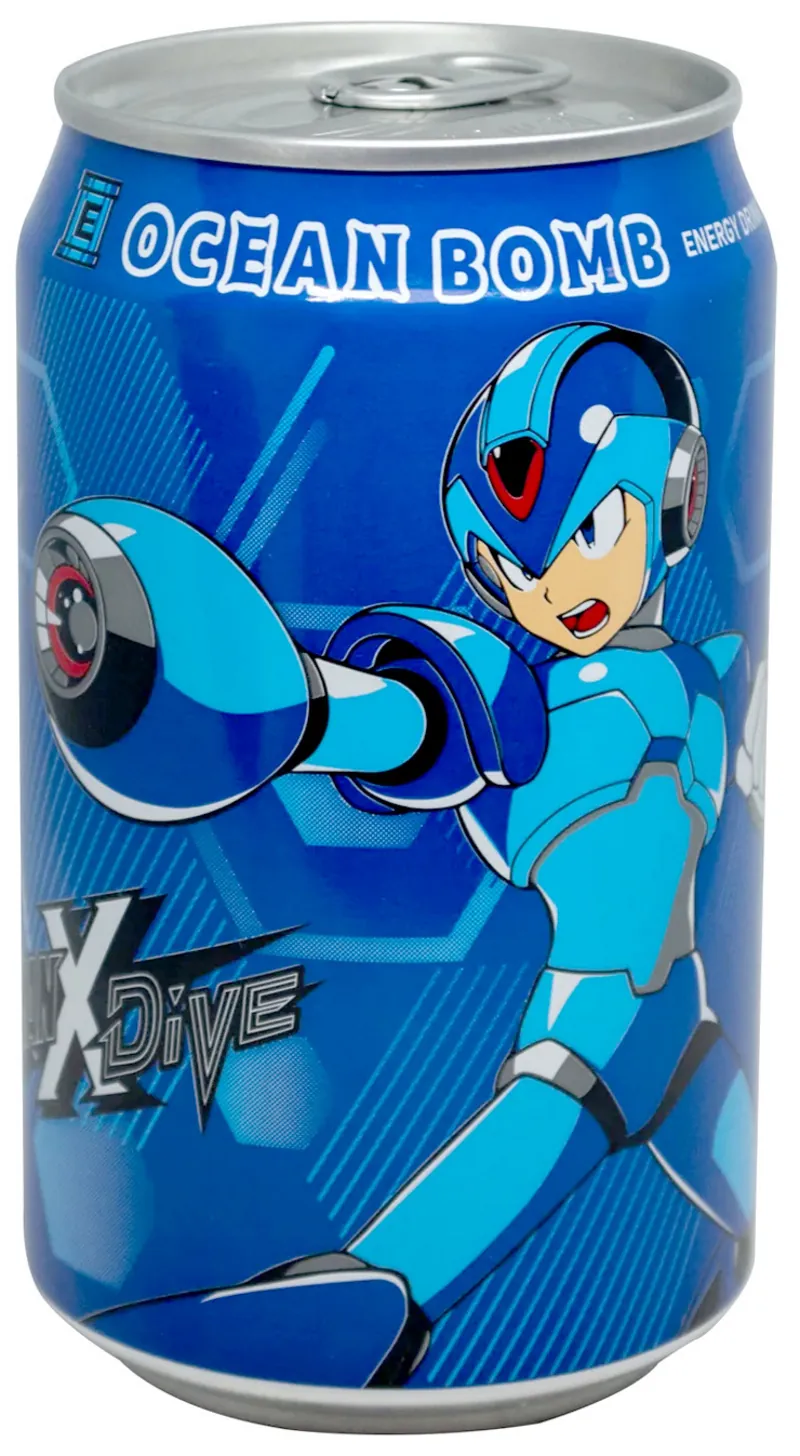 Ocean Bomb - Energy Drink - Mega Man - X