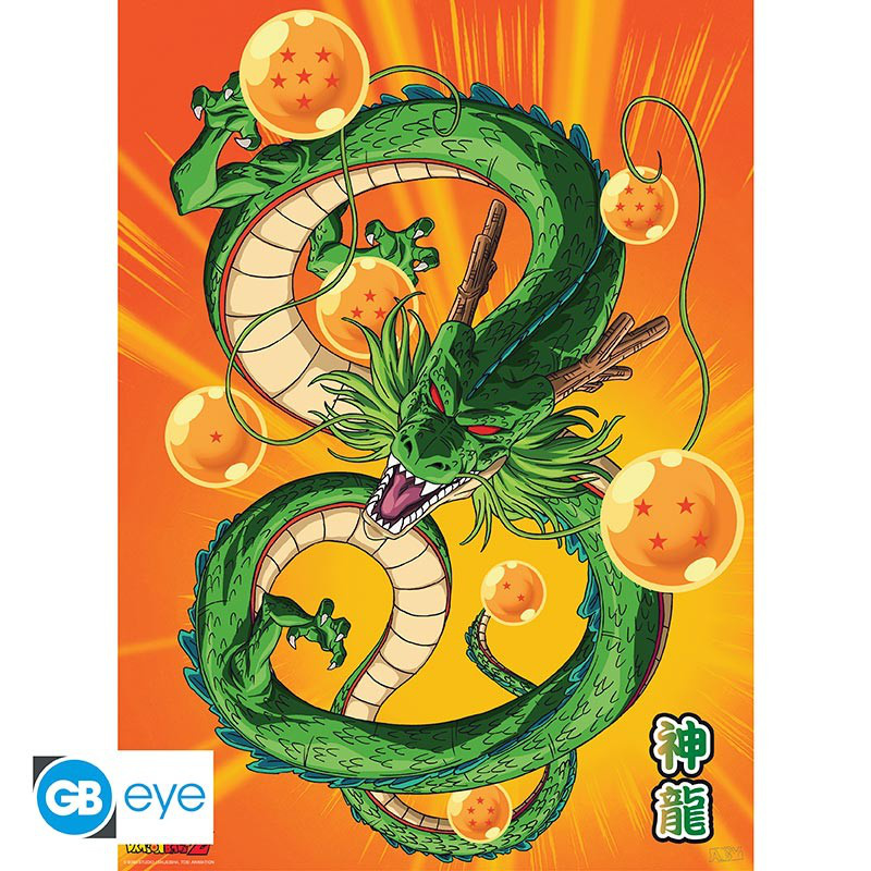 Dragon Ball - Chibi Poster Set - Goku & Shenron - ABYStyle