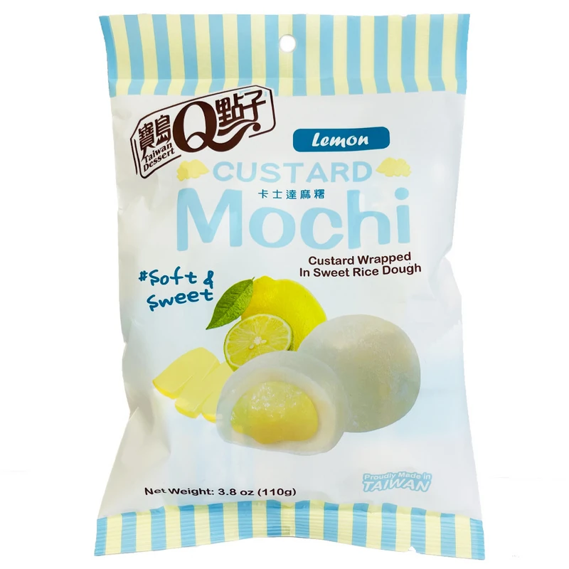 Mochi mit Puddingfüllung - Zitrone (Tüte) von ROYAL FAMILY