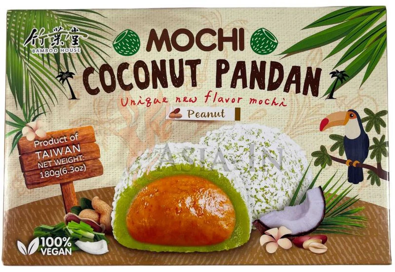 Mochi - Kokosnuss Pandan Erdnuss von Bamboo House