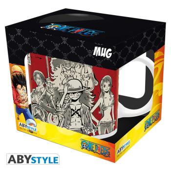 ONE PIECE -Tasse - Ruffy's Bande im japanischen Stil von ABYStyle