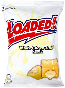 Loaded! -Big Bag- Weizenkissen Snack mit Weißer Schokoladen Creme Füllung von Stateline