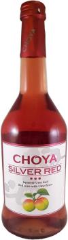 Original Japanischer Rotwein - Silver Red - mit Saft aus Pflaumen von CHOYA [EINWEG]