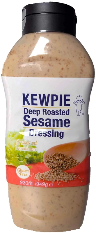 Japanische Fukairi Goma Dressing-Sauce mit geröstetem Sesam von Kewpie