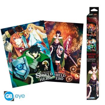 The Rising of the Shield Hero - Poster Set 2 - 52 x 38 cm - AbyStyle