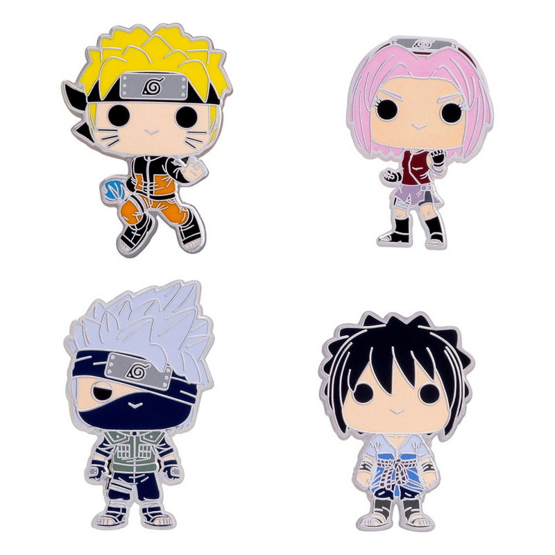 Naruto POP! Ansteck-Pins - 4er-Set Team von Funko