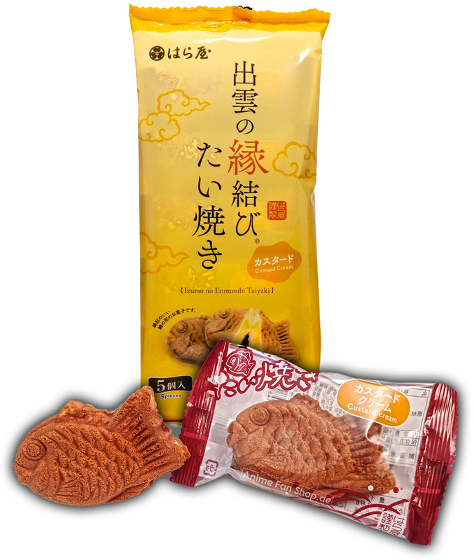 Taiyaki mit Vanille-Creme von Haraya (5er Packung)