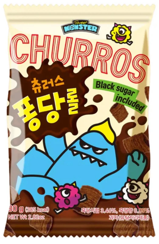 Koreanische Churros mit schwarzem Zucker von SweetMonster