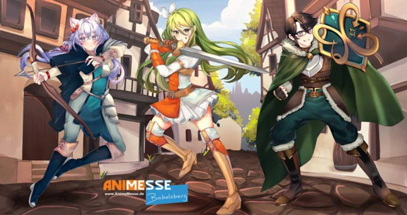 Anime Messe 2024 - Großes Mauspad (40x70cm)