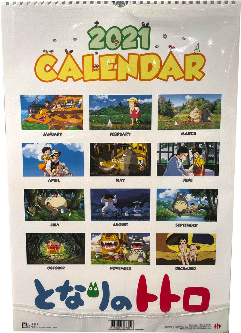 Mein Nachbar Totoro - Ghibli Kalender 2021