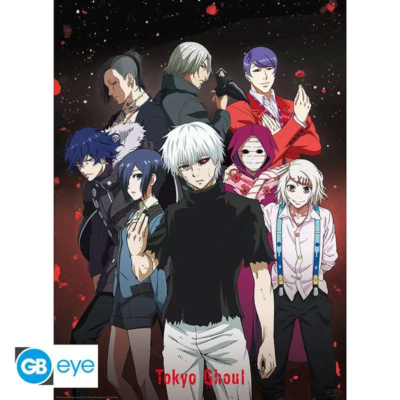 Tokyo Ghoul - Gruppe - Poster - ABYStyle