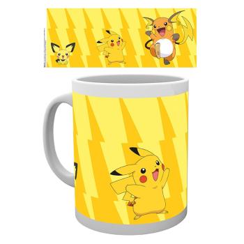Pokémon - Tasse - Motiv: Pikachu Entwicklung von ABYstyle