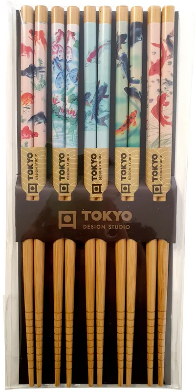 Chopsticks Wooden Fishes - 5pair