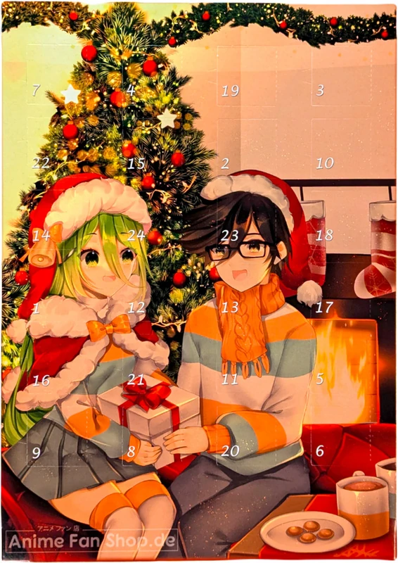 Manami Weihnachts-Adventskalender mit Schokoladenfüllung von AnimeFanShop.de