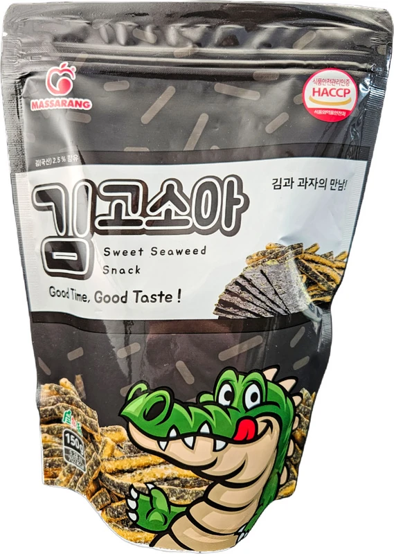 Koreanischer Maissnack mit Sweet Seaweed Geschmack von Massarang