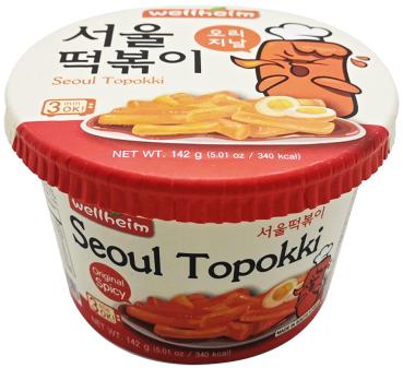 Seoul Topokki - Spicy - Das Original aus Korea von Wellheim