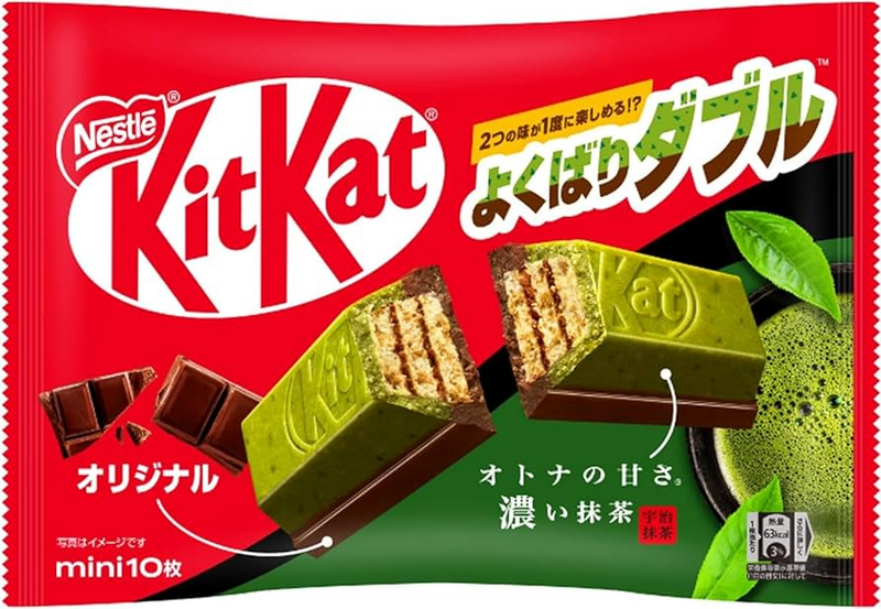 KitKat Mini - Yokubari Double - Matcha & Chocolate 