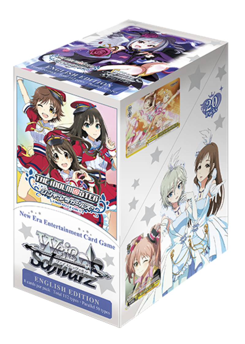 Weiss Schwarz Booster Packung - Idolmaster: Cinderella Girls (enthält 8 Karten) (englische Version)