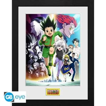 Hunter X Hunter - gerahmtes Poster - Key Art Running - ABYStyle