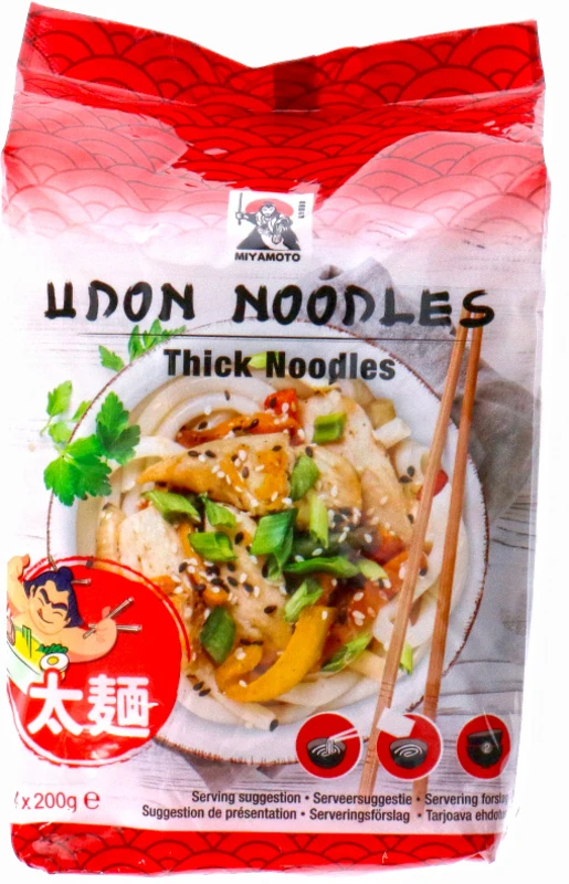 Frische Udon Nudeln (4er Packung) von Miyamoto