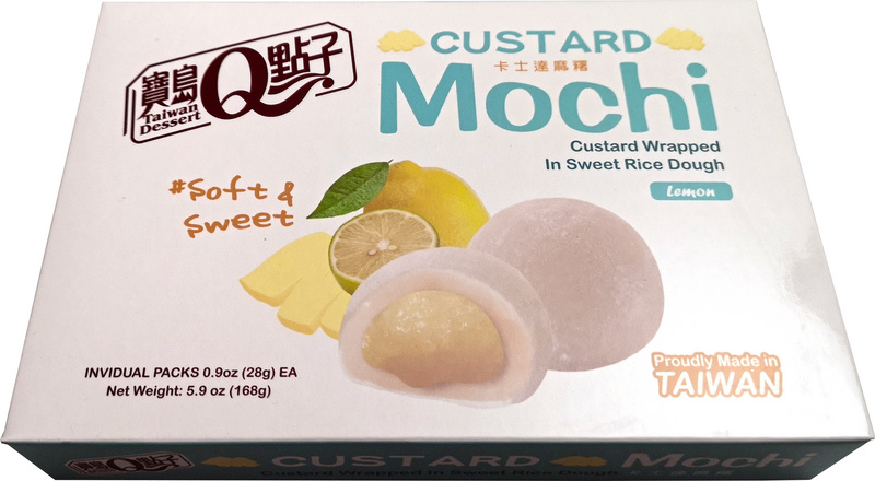 Mochi mit Puddingfüllung - Zitrone von ROYAL FAMILY