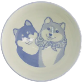 Kawaii Bowl / Schale für Reis - Shiba Blau von TOKYO Design Studio (350ml)